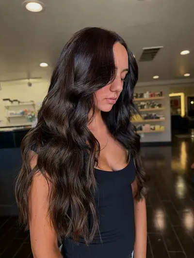 Hair extensions by Kirra Davis